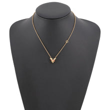 将图像加载到图库查看器中,LOUIS VUITTON Collier Essential V Planet BigM68920 Gold Plated Rhinestone