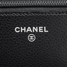 Load image into Gallery viewer, CHANEL Matelasse Classic Chain Wallet BlackAP4241 Caviar Leather