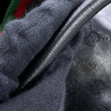 将图像加载到图库查看器中,GUCCI Garment GG Supreme Black/Green/Red758686 PVC Leather