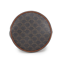 Load image into Gallery viewer, CELINE Clara 2-Way Bucket Bag Triomphe Tan116882FQM.04LU PVC Calf Leather Size Medium