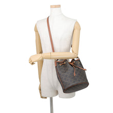 Load image into Gallery viewer, CELINE Clara 2-Way Bucket Bag Triomphe Tan116882FQM.04LU PVC Calf Leather Size Medium