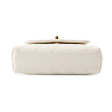 将图像加载到图库查看器中,CHANEL Matelasse Coco Handle 2WAYHandbag WhiteAP4244 Caviar Leather Size Mini mini