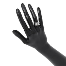 将图像加载到图库查看器中,BVLGARI B.Zero1 B-zero1 3-band Ring Size 51/#11 18K White Gold