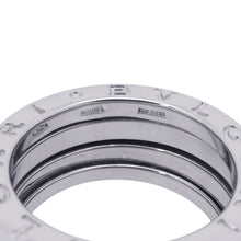 将图像加载到图库查看器中,BVLGARI B.Zero1 B-zero1 3-band Ring Size 51/#11 18K White Gold