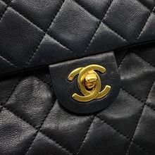 将图像加载到图库查看器中,CHANEL Mini Matelasse BlackA01163 Lambskin Size 20