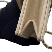 Load image into Gallery viewer, CHANEL CC Logo Chain Wallet Beige/BlackAP5455 Caviar Leather
