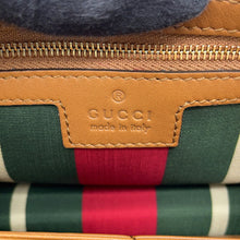 Load image into Gallery viewer, GUCCI GG Emblem Shoulder Wallet Brown/Beige820688 GG Supreme/Leather