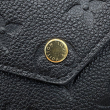 Load image into Gallery viewer, LOUIS VUITTON Portefeuille Victorine NoirM64060 Monogram Empreinte Leather