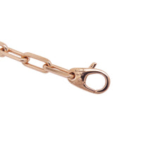 将图像加载到图库查看器中,CARTIER Santos de Cartier Chain Bracelet Size Medium ModelB6090600 18K Pink Gold