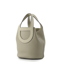 Load image into Gallery viewer, HERMES in-the-loop tote Sage Taurillon Clemence Swift Leather Size 18