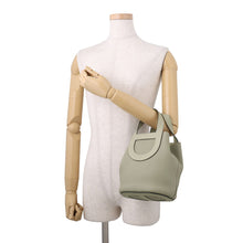 Load image into Gallery viewer, HERMES in-the-loop tote Sage Taurillon Clemence Swift Leather Size 18