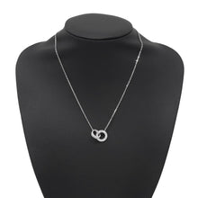 将图像加载到图库查看器中,CARTIER Love Circle Pave Setting NecklaceB7216300 18K White Gold