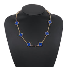 将图像加载到图库查看器中,Van Cleef & Arpels Vintage Alhambra Necklace 10 MotifsVCARP34800 18K Yellow Gold