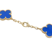 将图像加载到图库查看器中,Van Cleef & Arpels Vintage Alhambra Necklace 10 MotifsVCARP34800 18K Yellow Gold