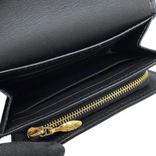 将图像加载到图库查看器中,LOUIS VUITTON Portefeuille Capucine Tiny NoirM12149 Taurillon Leather