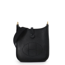 Load image into Gallery viewer, HERMES Evelyne Amazon Short Black Taurillon Lecmans Size TPM