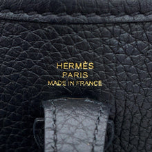 Load image into Gallery viewer, HERMES Evelyne Amazon Short Black Taurillon Lecmans Size TPM