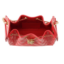 将图像加载到图库查看器中,CHANEL CHANEL 25 ChainShoulder Bag RedAS5631 Caviar Leather Size Mini