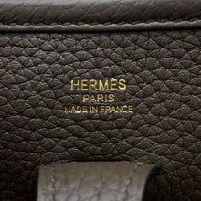 将图像加载到图库查看器中,HERMES Evelyne3 Vertroden Taurillon Clemence Size 23
