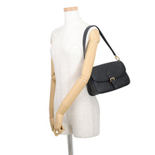 将图像加载到图库查看器中,LOUIS VUITTON Diane Shoulder Bag Noir/PurpleM46386 Monogram Empreinte Leather
