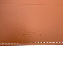 将图像加载到图库查看器中,GOYARD Herringbone Long Wallet Black/Tan PVC/Leather