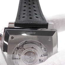 Load image into Gallery viewer, TAG HEUER Monaco Chronograph Calibre Stainless Steel Leather Blue DialCAW211P.FC6356