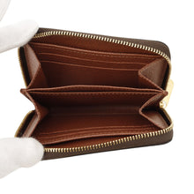 将图像加载到图库查看器中,LOUIS VUITTON Zippy Coin Purse BrownM60067 Monogram