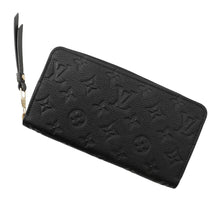 将图像加载到图库查看器中,LOUIS VUITTON Zippy Wallet NoirM61864 Monogram Empreinte Leather