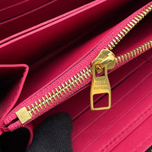 Load image into Gallery viewer, LOUIS VUITTON Portefeuille Comet Pink/NoirM63102 Taurillon Leather