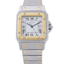 Load image into Gallery viewer, CARTIER Santos Carre LM Stainless Steel 18KYG2961