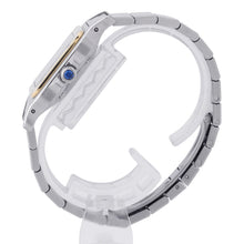 Load image into Gallery viewer, CARTIER Santos Carre LM Stainless Steel 18KYG2961