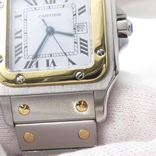 Load image into Gallery viewer, CARTIER Santos Carre LM Stainless Steel 18KYG2961