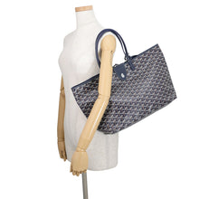 Load image into Gallery viewer, GOYARD Saint Louis with clip Navy BlueSTLCROPMLTY12CL12P PVC Leather Size PM