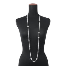 将图像加载到图库查看器中,HERMES Farandole Necklace Size 120 SV925