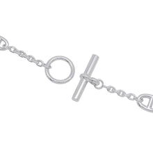 将图像加载到图库查看器中,HERMES Farandole Necklace Size 120 SV925