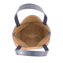 Load image into Gallery viewer, LOEWE Puzzle Fold Tote Abyss BlueA657V25X01 Shiny Calf Leather Size Mini