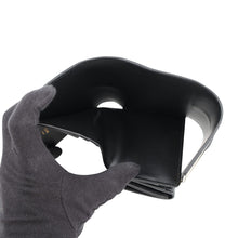 Load image into Gallery viewer, CELINE 16 Seize Small Trifold Wallet Black10F523 Leather