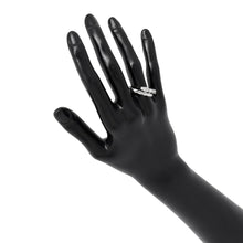 将图像加载到图库查看器中,BVLGARI Serpenti Viper Single Coil Ring Size XXL (Approximately size 20-22)360470 18K White Gold