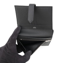 将图像加载到图库查看器中,HERMES BEAN Compact Black Epsom