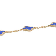 Load image into Gallery viewer, Van Cleef & Arpels Vintage Alhambra Bracelet 5 motifsVCARP34900 18K Yellow Gold