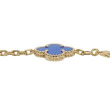 Load image into Gallery viewer, Van Cleef & Arpels Vintage Alhambra Bracelet 5 motifsVCARP34900 18K Yellow Gold