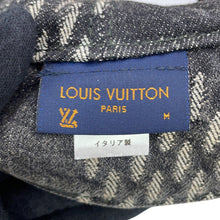 将图像加载到图库查看器中,LOUIS VUITTON Bonnet Denim LV MADE Size M NoirMP3244 Cotton100%