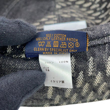 将图像加载到图库查看器中,LOUIS VUITTON Bonnet Denim LV MADE Size M NoirMP3244 Cotton100%