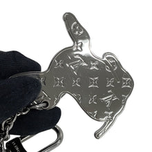 Load image into Gallery viewer, LOUIS VUITTON Monogram Bijoux Sac・LV Dog White/BrownM00747 Metal