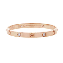Load image into Gallery viewer, CARTIER Love breath half diamond Size Classical/17B6036017/B6036000 18K Pink Gold