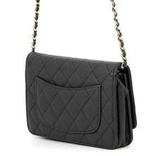 将图像加载到图库查看器中,CHANEL Matelasse Chain wallet BlackAP3127 Caviar Leather