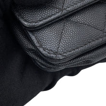 将图像加载到图库查看器中,CHANEL Matelasse Chain wallet BlackAP3127 Caviar Leather