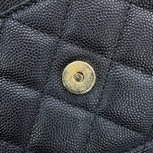 将图像加载到图库查看器中,CHANEL Matelasse Chain wallet BlackAP3127 Caviar Leather