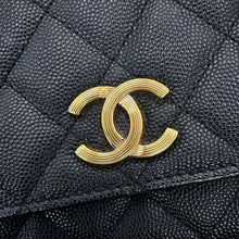 将图像加载到图库查看器中,CHANEL Matelasse Chain wallet BlackAP3127 Caviar Leather