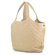 Load image into Gallery viewer, SAINT LAURENT PARIS Icare Maxi Shopping Bag Beige698651 Suede leather
